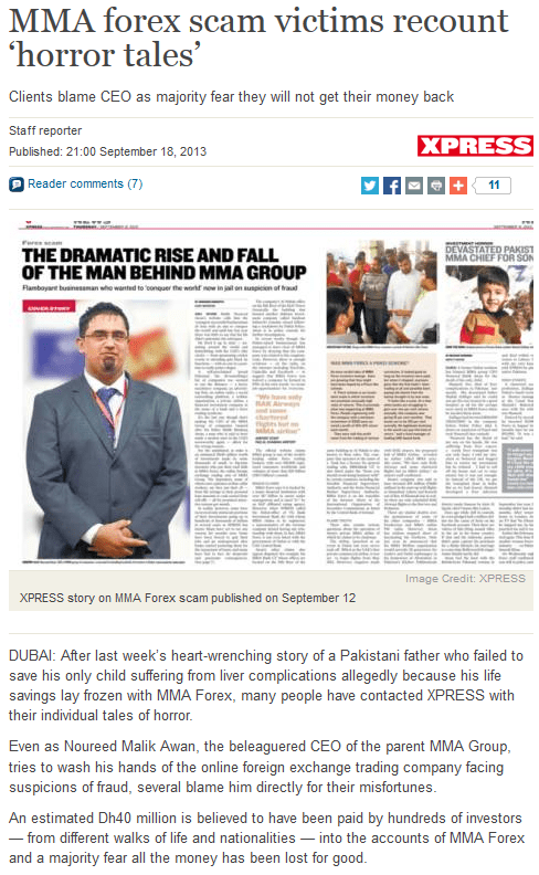 Another breaking news piece by XPRESS which wasn't picked up by other media outlets in the UAE