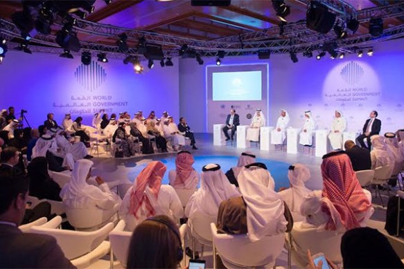 Dubai's World Government Summit has become a global event for government employees and is closely followed by the media (image source: Trade Arabia)