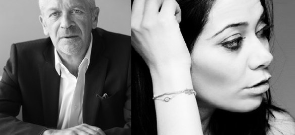 Frank Kane (left), and Fida Chaaban have left their marks on the UAE's media scene.